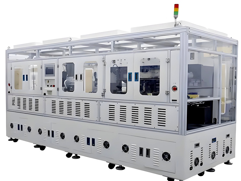 Automatic grinding and cleaning machine