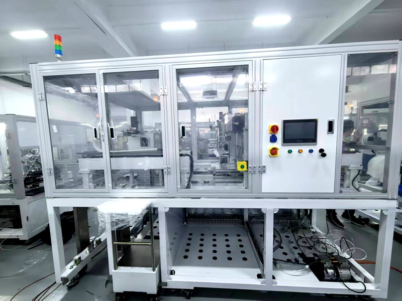 Full automatic sand blasting feeding machine